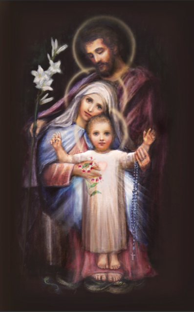 (Original) Rosary Holy Family - Benedictines of Mary