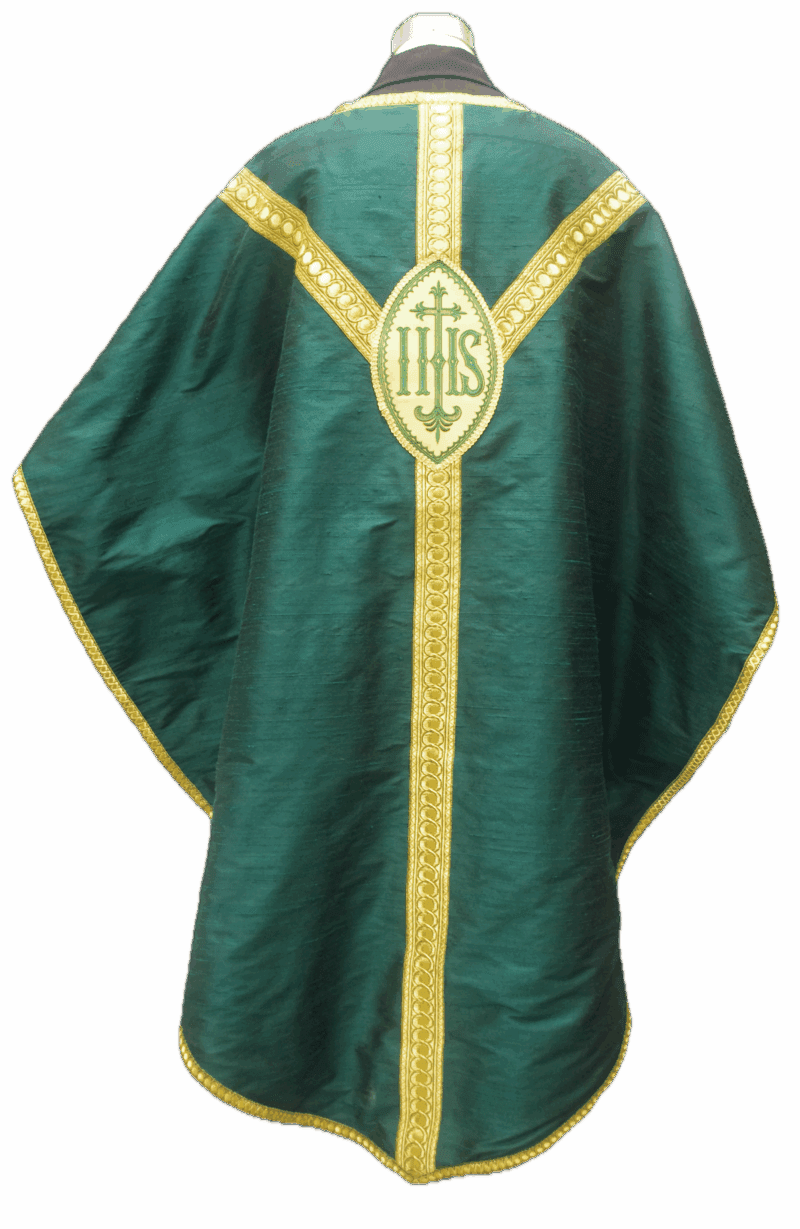 Gothic Chasuble (Green) - Image 13